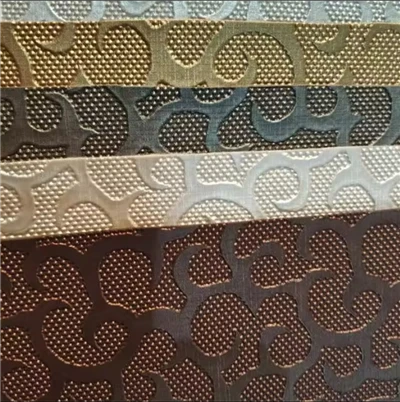 Klädsel glänsande Metallic Pu Syntetiskt styvt läder