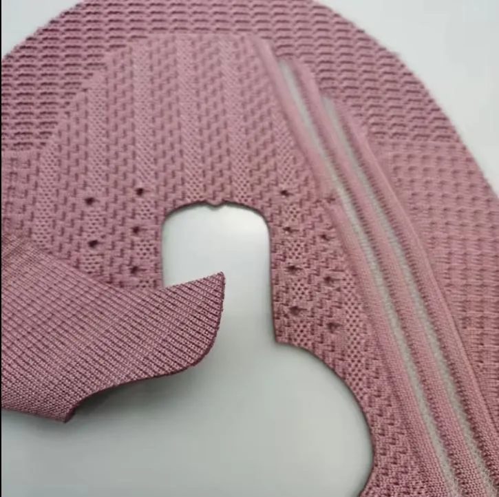 Sneaker Polyester Mesh Knitted Upper Fabric For Sport Shoe